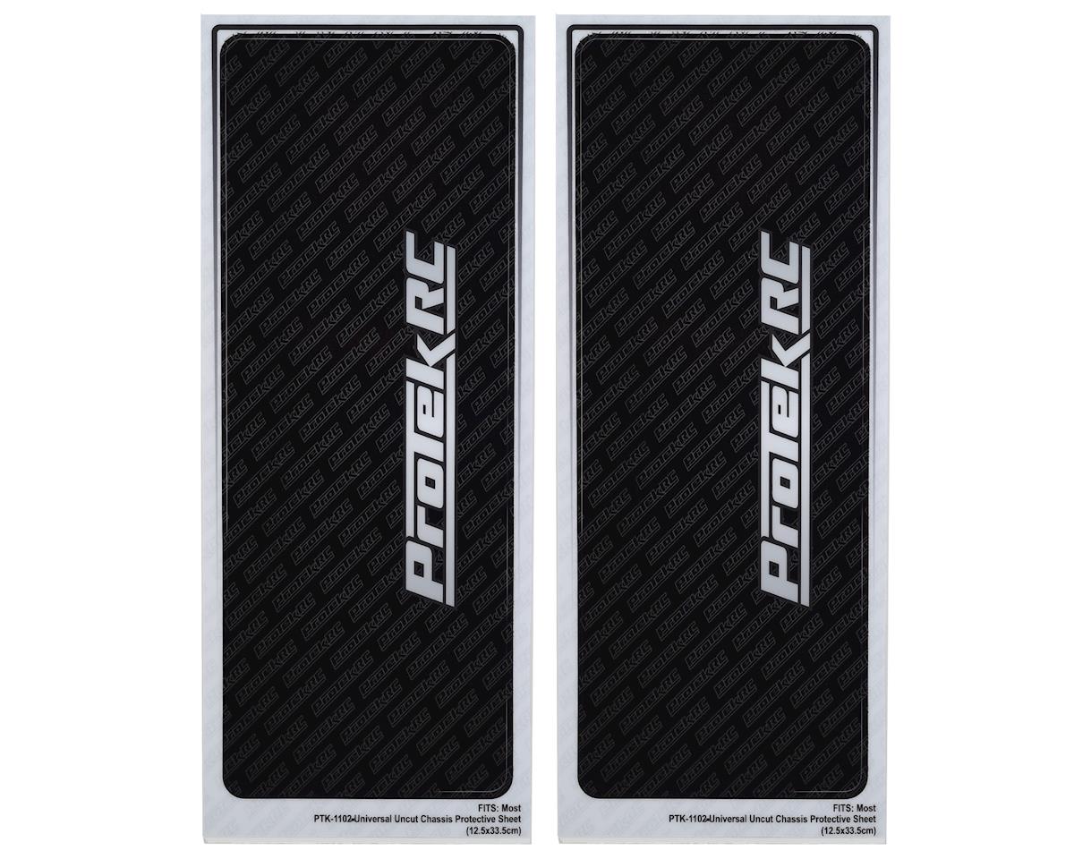 ProTek RC Universal Chassis Protective Sheet (Black) (2) (PTK-1102)