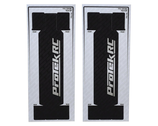 ProTek RC Yokomo YZ-4 SF "Thick" Precut Chassis Protective Sheet (2) (PTK-1154)