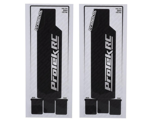 ProTek RC TLR 22X-4 "Thick" Precut Chassis Protective Sheet (2) (PTK-1162)