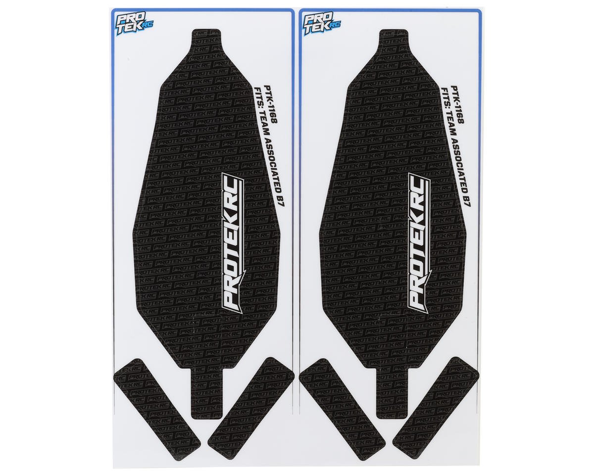 ProTek RC Team Associated B7 Chassis Protector (2) (Black) (PTK-1168)
