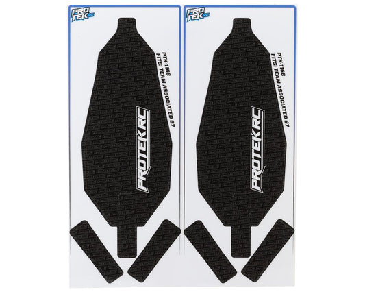 ProTek RC Team Associated B7 Chassis Protector (2) (Black) (PTK-1168)