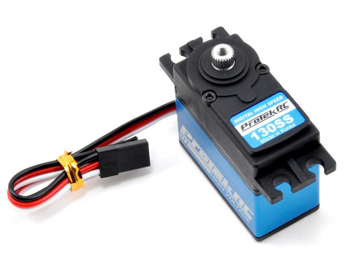 ProTek RC 130SS Standard Digital "Super Speed" Metal Gear Servo (High Voltage) (PTK-130SS)
