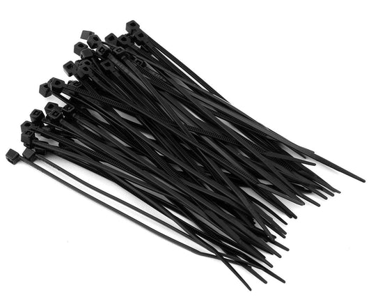 ProTek RC 2x100mm Zip Ties (Black) (50pcs) (PTK-1419)