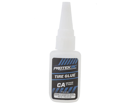 ProTek RC CA Tire Glue w/Glue Tip (Medium) (0.75oz) (PTK-1570)