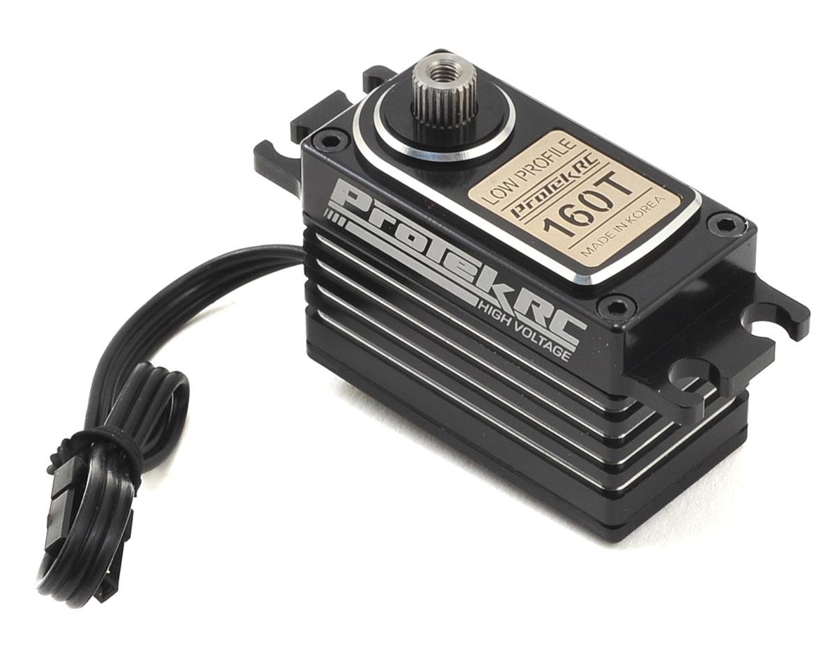 ProTek RC 160T Low Profile High Torque Metal Gear Servo High Voltage/Metal Case (PTK-160T)