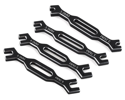 ProTek RC Aluminum Turnbuckle Wrench Set  (3, 3.2, 3.5, 3.7, 4, 5, 5.5 & 6mm) (PTK-2034)