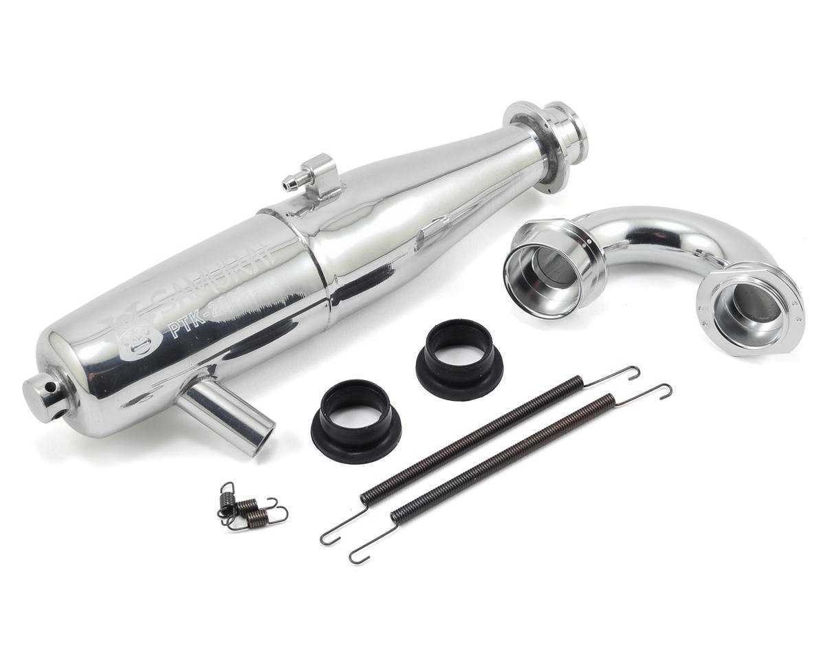 ProTek RC 2090 Tuned Exhaust Pipe w/75mm Manifold (Welded Nipple) (PTK-2090)