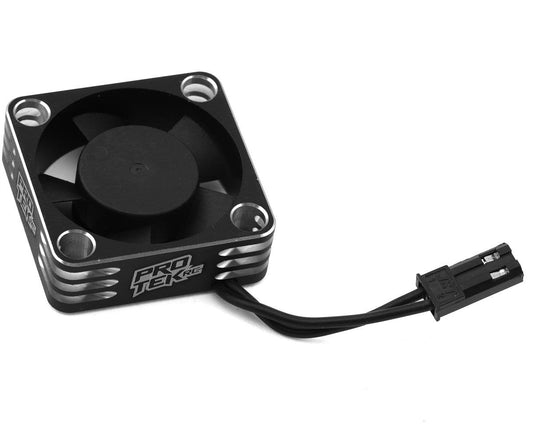 ProTek RC 30x30x10mm Aluminum High Speed HV Cooling Fan (Silver/Black) (PTK-2111)