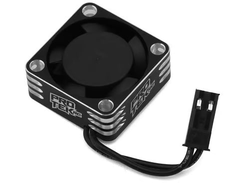 PROTEK RC - 25x25x10mm Aluminum High Speed HV Cooling Fan (Silver/Black) (PTK-2116)