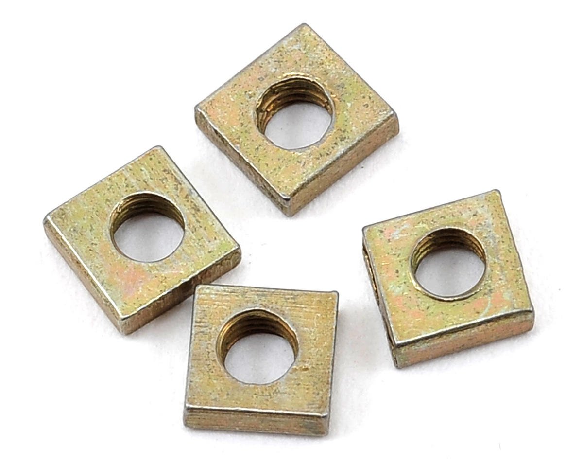 ProTek RC "SureStart" Replacement 3mm Square Nut (4) (PTK-4531)