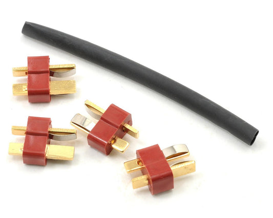 ProTek RC Male T-Style Ultra Plugs (4) (PTK-5013)