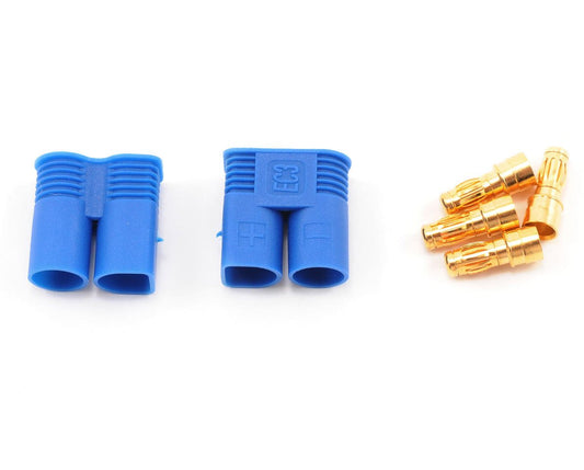 ProTek RC EC3 Style Device Connector (2 Male) (PTK-5020)