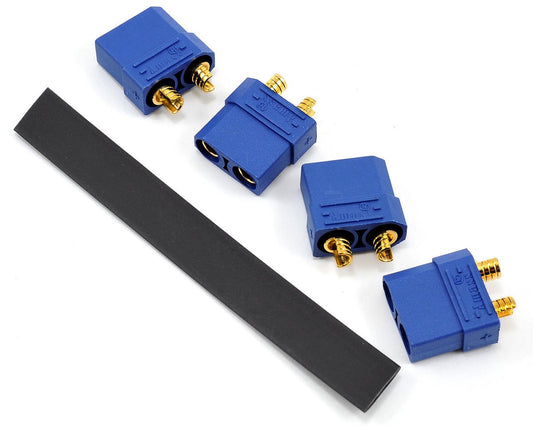 ProTek RC 4.5mm "TruCurrent" XT90 Polarized Battery Connectors (4 Female) (PTK-5037)