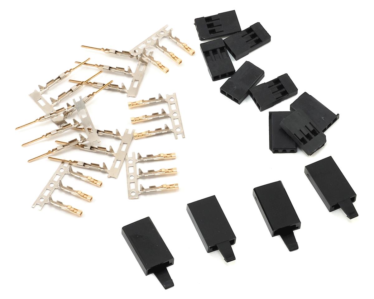 ProTek RC Futaba & JR Style "Locking" Servo Connectors (4 Pair) (PTK-5046)