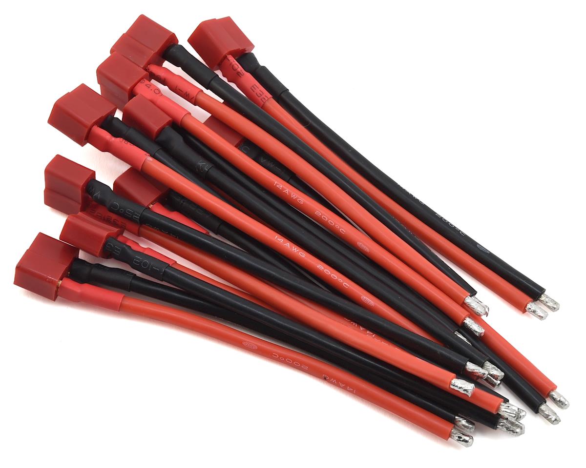ProTek RC Bulk Pack T-Style Female Pigtail (10) (14awg) (PTK-5068)