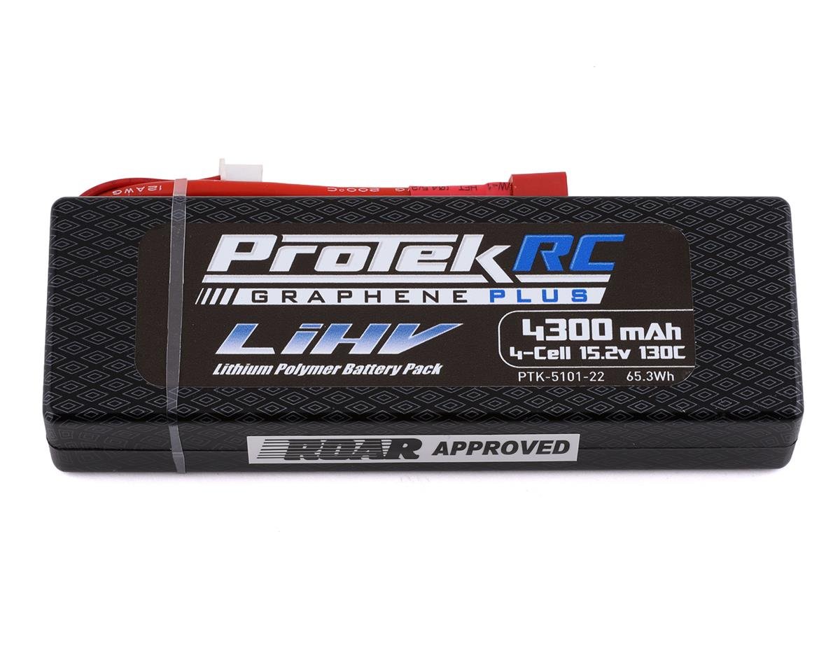 ProTek RC 4S 130C Low IR Si-Graphene + HV LCG LiPo Battery (15.2V/4300mAh) (PTK-5101-22)