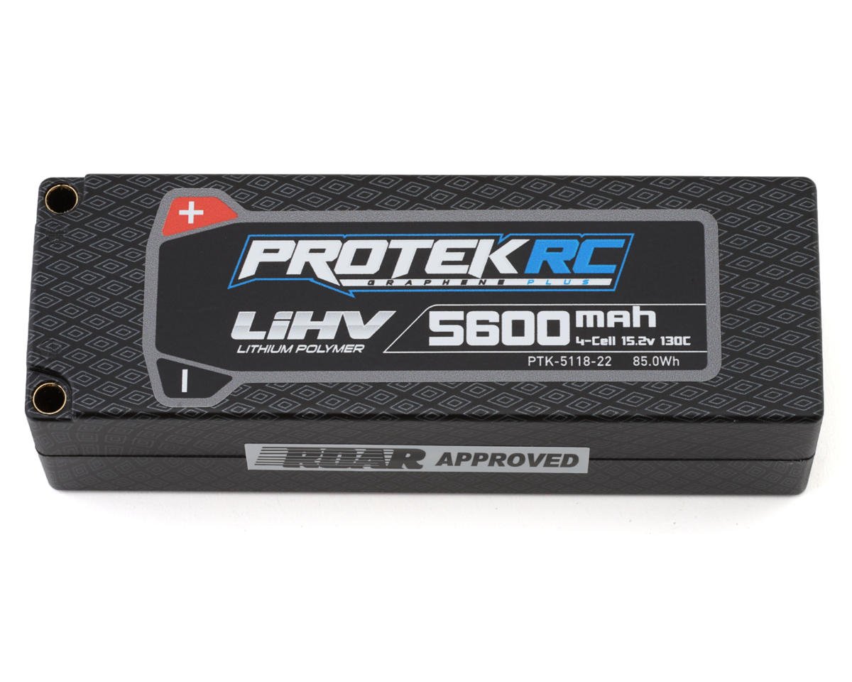 ProTek RC 4S 130C Low IR Silicon Graphene HV LCG LiPo Battery (15.2V/5600mAh) (PTK-5118-22)