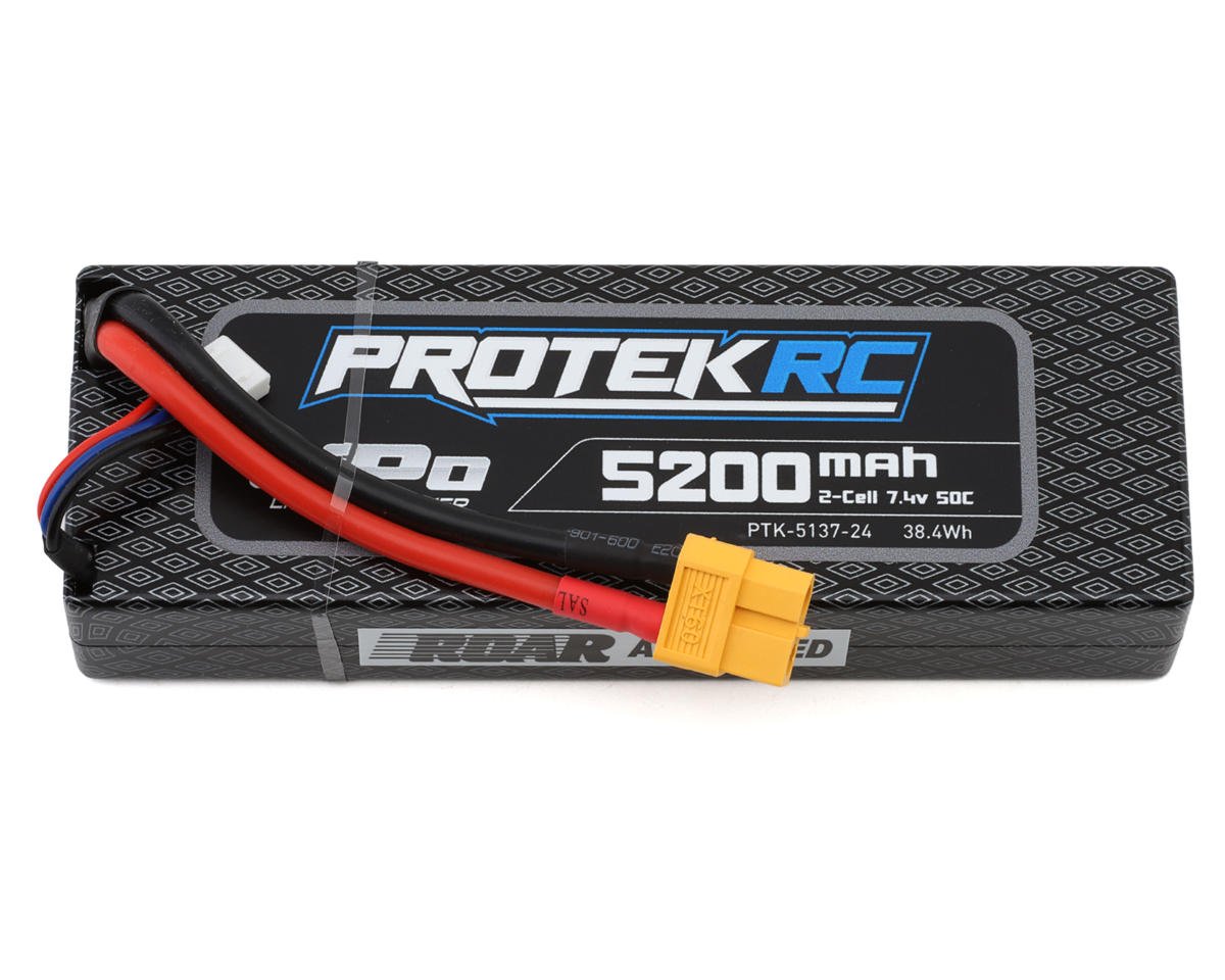 ProTek RC MUDboss 2S 50C Low IR LiPo Battery (7.4V/5200mAh) w/XT60 Connector (PTK-5137-24)