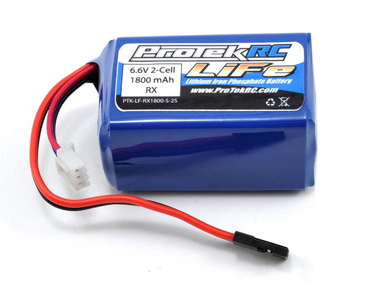 ProTek RC LiFe Hump/Short Receiver Battery Pack (Kyosho/Tekno) (6.6V/1800mAh) (PTK-5162)
