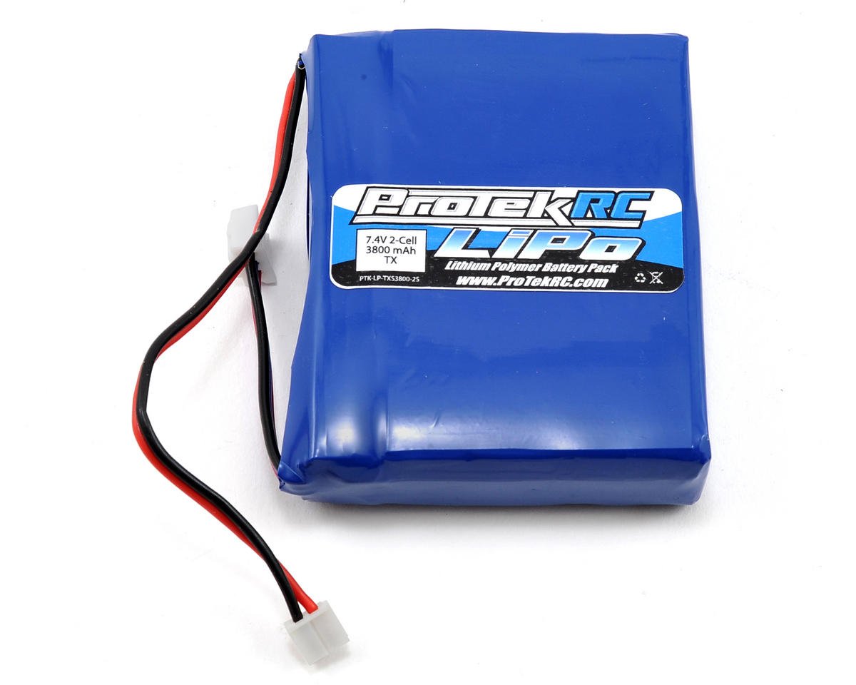 ProTek RC LiPo Spektrum DX7S/DX8/DX9 Transmitter Battery (7.4V/3800mAh) (PTK-5165)