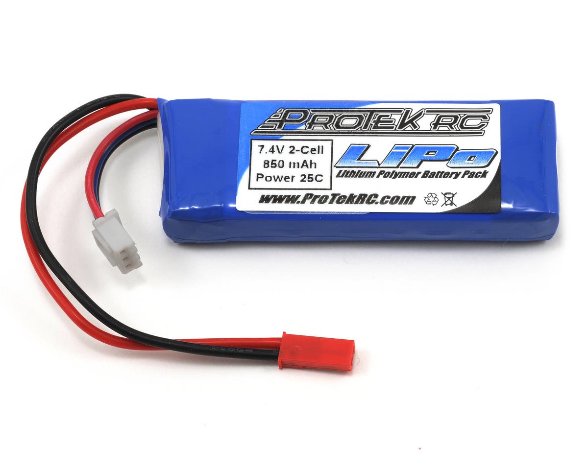 ProTek RC 2S "Supreme Power" LiPo 25C Battery (7.4V/850mAh) (PTK-5178)