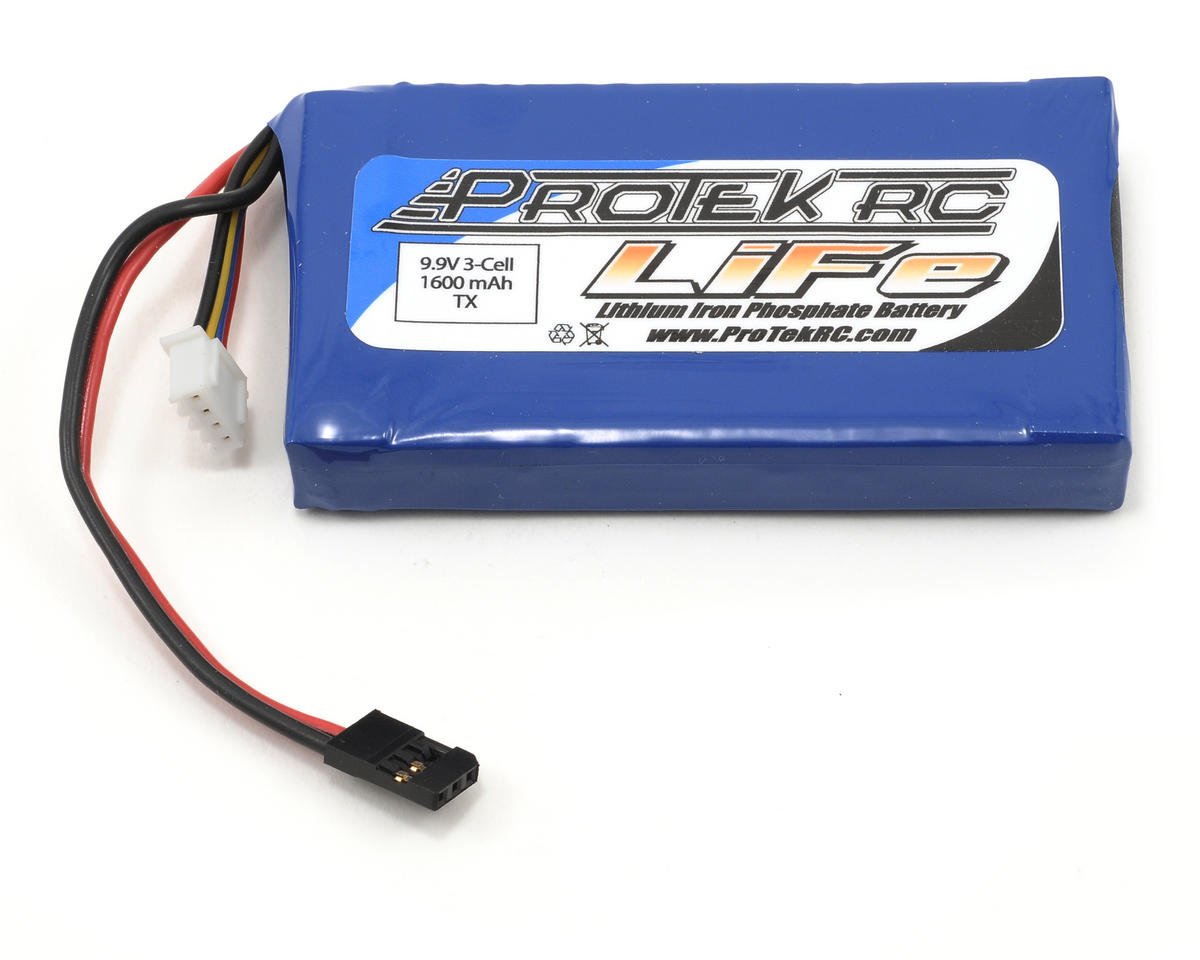 ProTek RC LiFe 3PK/M11 Car Transmitter Battery Pack (9.9V/1600mAh) (PTK-5189)