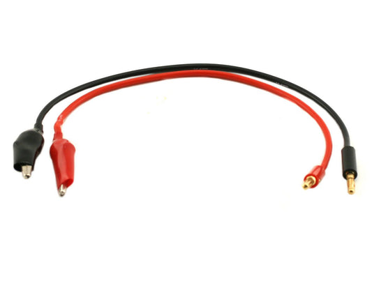 ProTek RC Heavy Duty (14awg) Charge Lead (Alligator Clips to 4mm Banana Plugs) (PTK-5217)