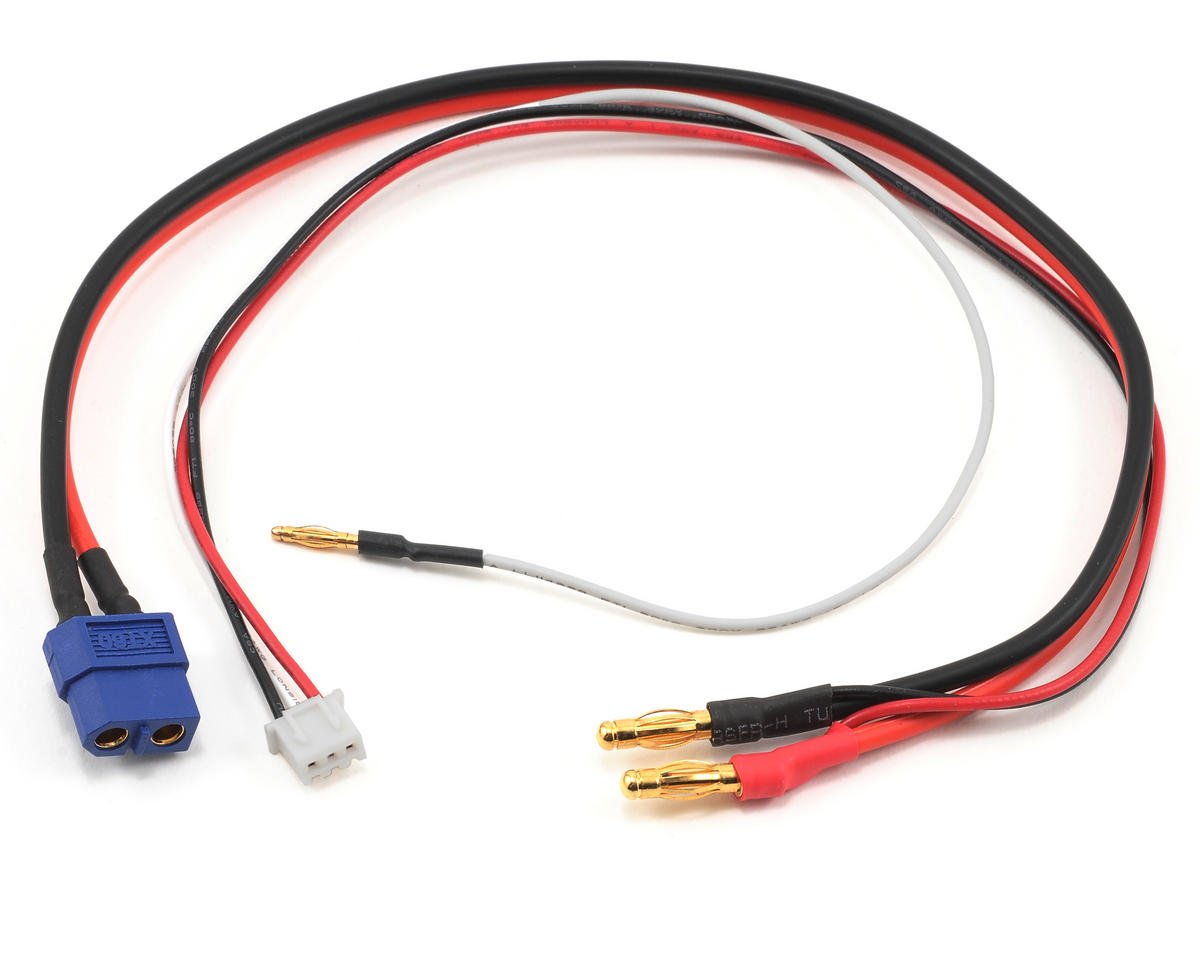 ProTek RC 2S Charge/Balance Adapter Cable (XT60 Plug to 4mm Bullet Connector) (PTK-5308)
