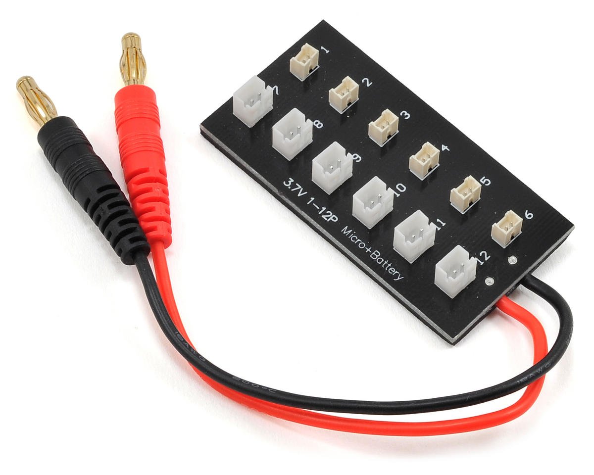 ProTek RC 1S 12-Battery Parallel Charger Board (Ultra Micro/JST-PH) (PTK-5332)