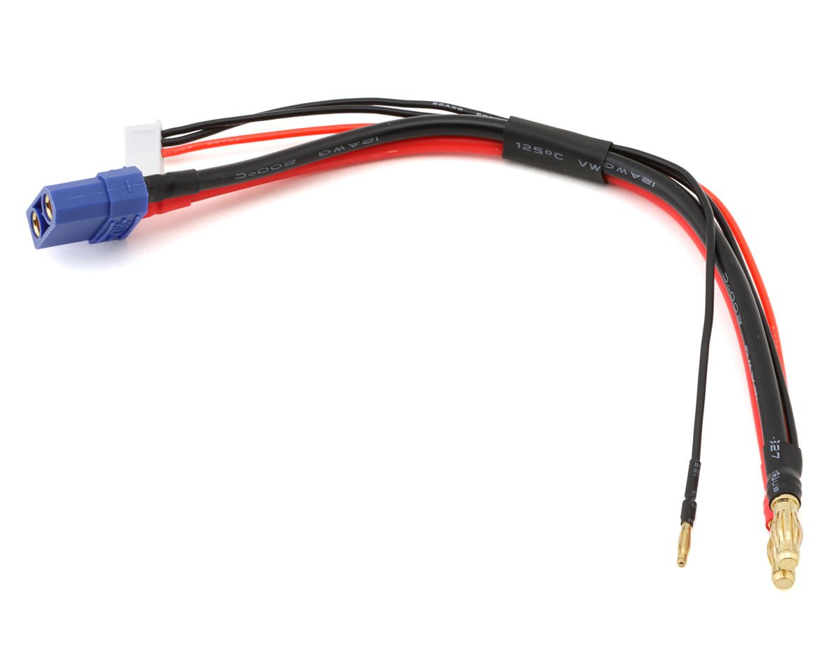 ProTek RC 2S Charge/Balance Adapter (5mm Bullet Connectors to Female XT90) (PTK-5365)