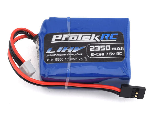 ProTek RC HV LiPo Receiver Battery Pack (HB/TLR 8IGHT) (7.6V/2350mAh) (PTK-5500)