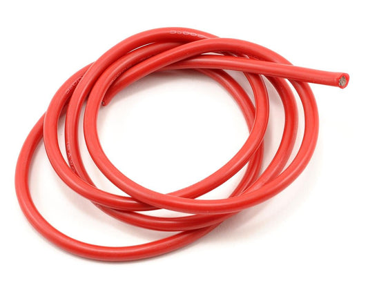 ProTek RC Silicone Hookup Wire (Red) (1 Meter) (12AWG) (PTK-5600)
