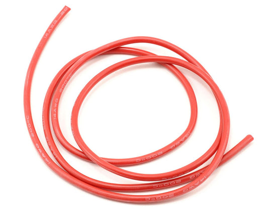 ProTek RC Silicone Hookup Wire (Red) (1 Meter) (14AWG) (PTK-5602)