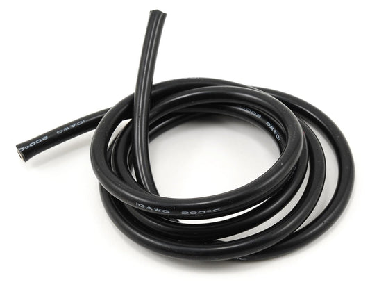 ProTek RC Silicone Hookup Wire (Black) (1 Meter) (10AWG) (PTK-5611)