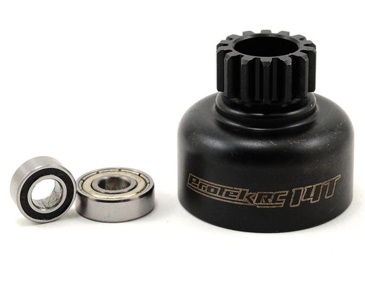 ProTek RC Hardened Clutch Bell w/Bearings (Losi 8IGHT Style) (14T) (PTK-7061)