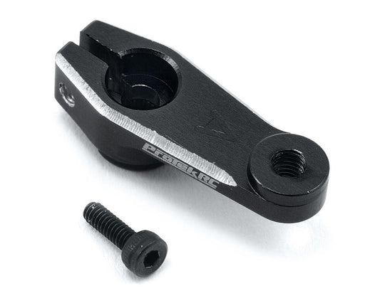 ProTek RC Aluminum Team Associated 1/10 Clamping Servo Horn (Black) (24T-Hitec) (PTK-7821-BK)