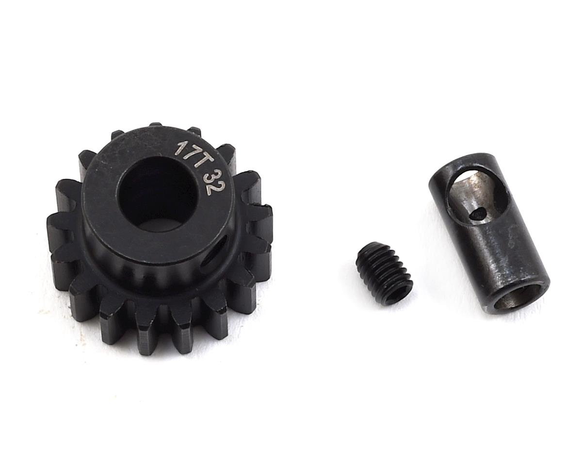 ProTek RC Steel 32P Pinion Gear w/3.17mm Reducer Sleeve (Mod .8) (5mm Bore) (17T) (PTK-8060)