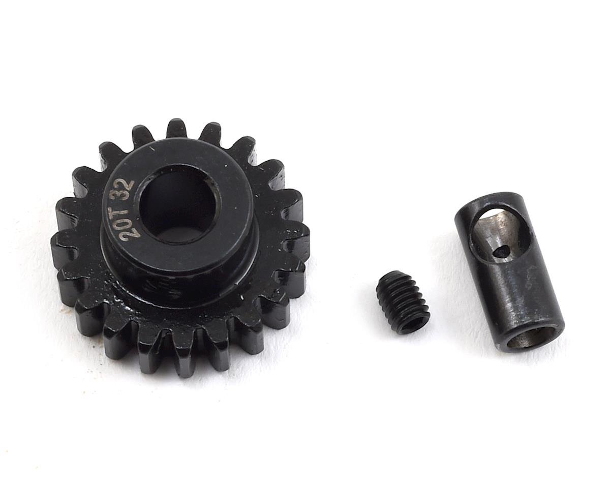 ProTek RC Steel 32P Pinion Gear w/3.17mm Reducer Sleeve (Mod .8) (5mm Bore) (20T) (PTK-8063)