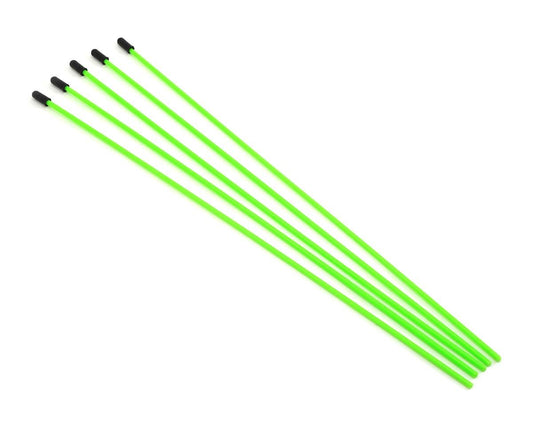ProTek RC Antenna Tube w/Caps (Flo Green) (5) (PTK-8352)