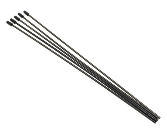 ProTek RC Antenna Tube w/Caps (Black) (5) (PTK-8353)