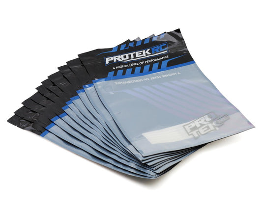 ProTek RC Resealable 1/8 Truggy Tire Storage Bags (10) (PTK-8382)