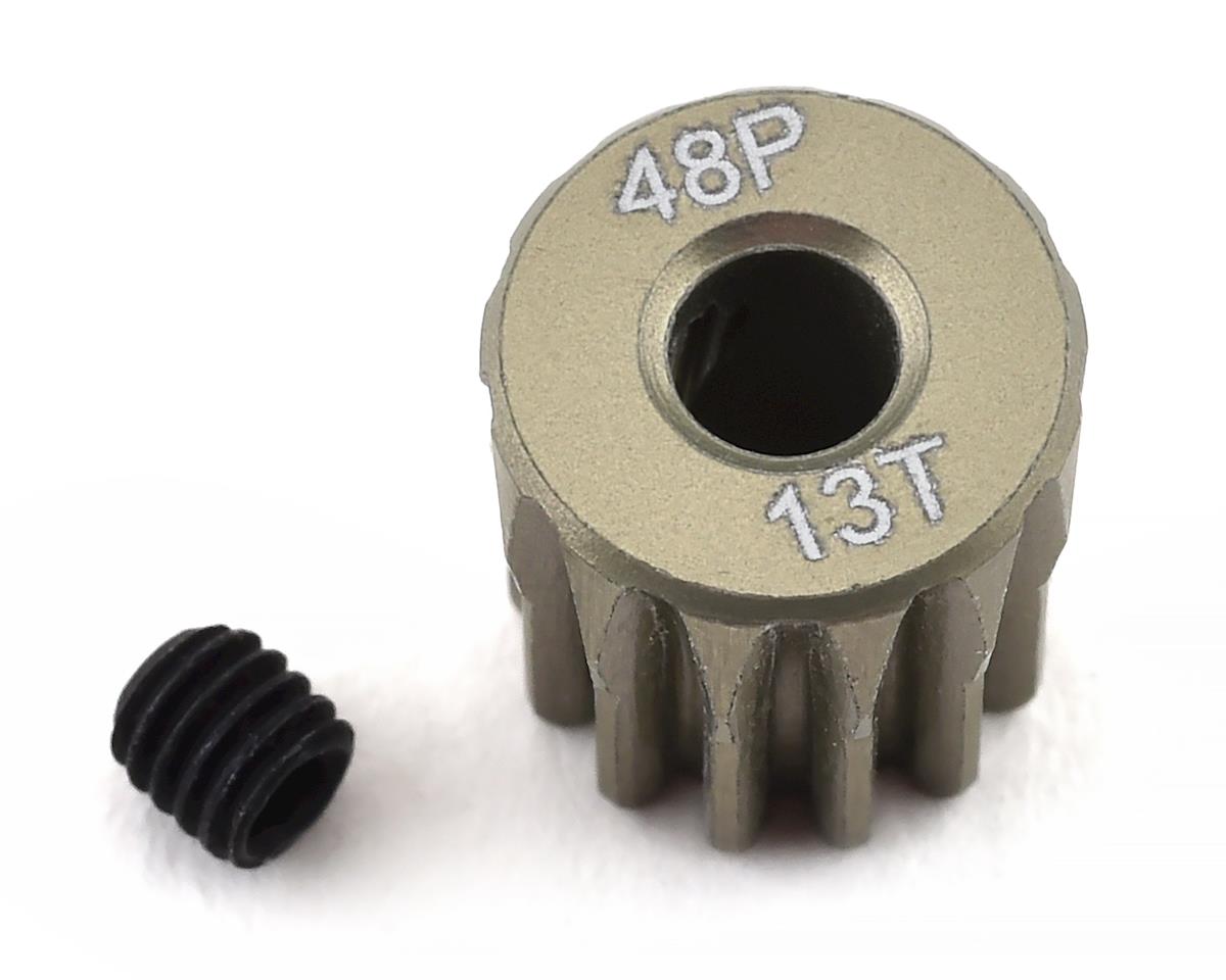 ProTek RC 48P Lightweight Hard Anodized Aluminum Pinion Gear (3.17mm Bore) (13T) (PTK-8600)