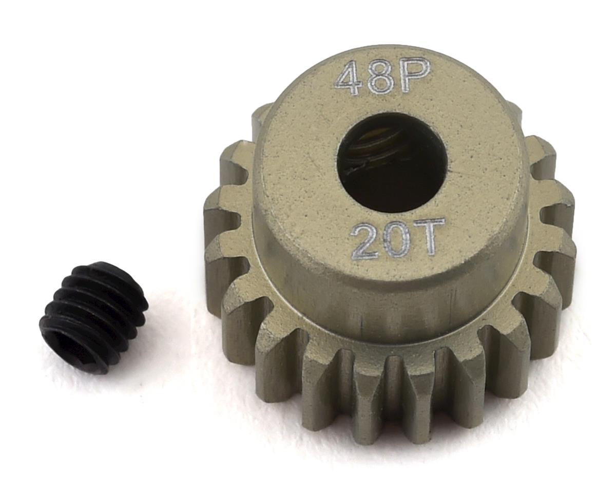 ProTek RC 48P Lightweight Hard Anodized Aluminum Pinion Gear (3.17mm Bore) (20T) (PTK-8607)
