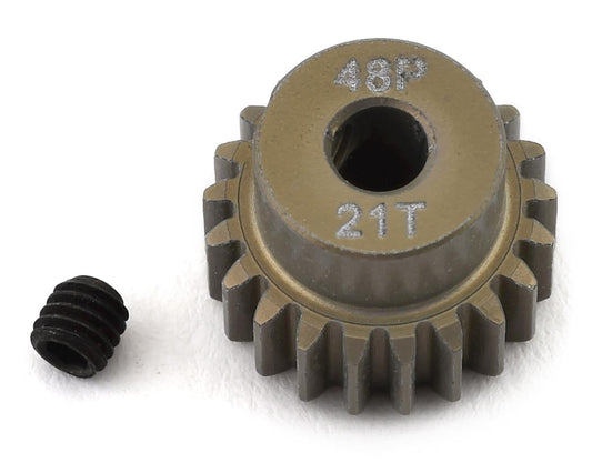 ProTek RC 48P Lightweight Hard Anodized Aluminum Pinion Gear (3.17mm Bore) (21T) (PTK-8608)