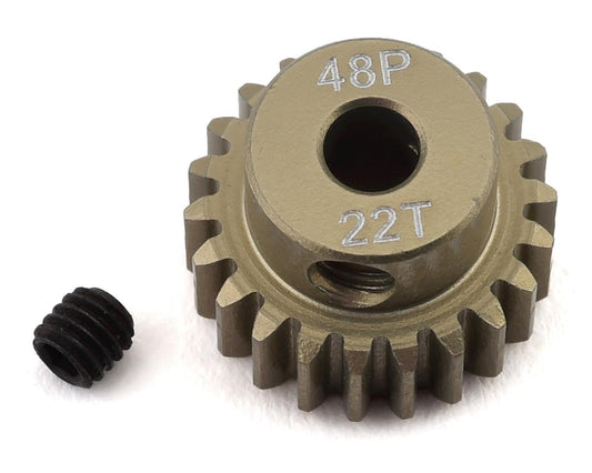 ProTek RC 48P Lightweight Hard Anodized Aluminum Pinion Gear (3.17mm Bore) (22T) (PTK-8609)