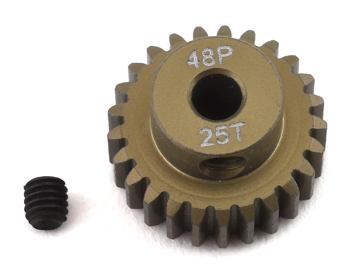 ProTek RC 48P Lightweight Hard Anodized Aluminum Pinion Gear (3.17mm Bore) (25T) (PTK-8612)