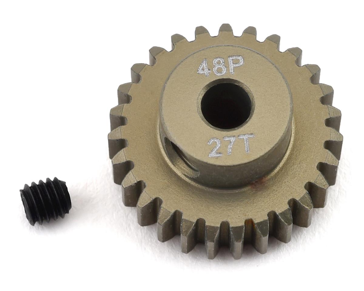 ProTek RC 48P Lightweight Hard Anodized Aluminum Pinion Gear (3.17mm Bore) (27T) (PTK-8614)