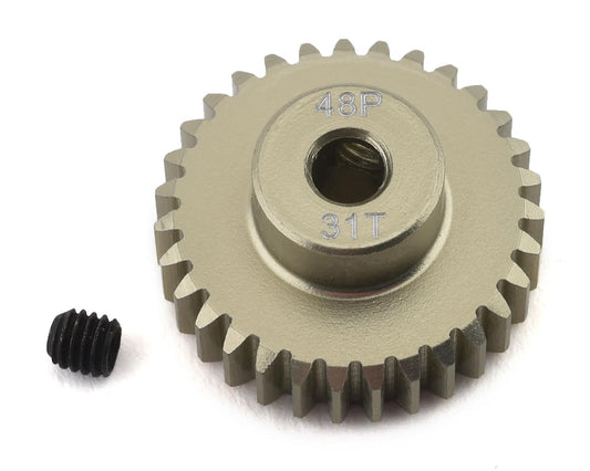 ProTek RC 48P Lightweight Hard Anodized Aluminum Pinion Gear (3.17mm Bore) (31T) (PTK-8618)