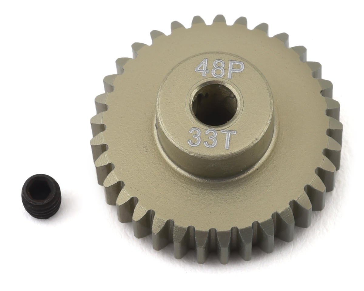 ProTek RC 48P Lightweight Hard Anodized Aluminum Pinion Gear (3.17mm Bore) (33T) (PTK-8620)