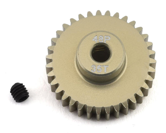 ProTek RC 48P Lightweight Hard Anodized Aluminum Pinion Gear (3.17mm Bore) (35T) (PTK-8622)